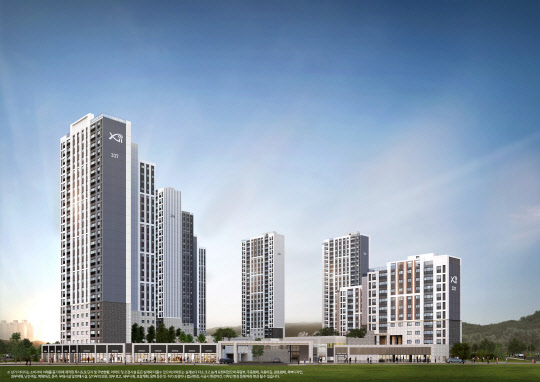 고덕자이 센트로 투시도.  <사진=GS건설>